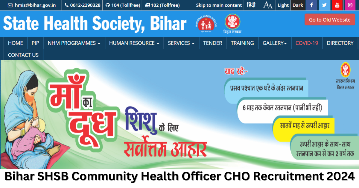 Bihar Community Health Officer