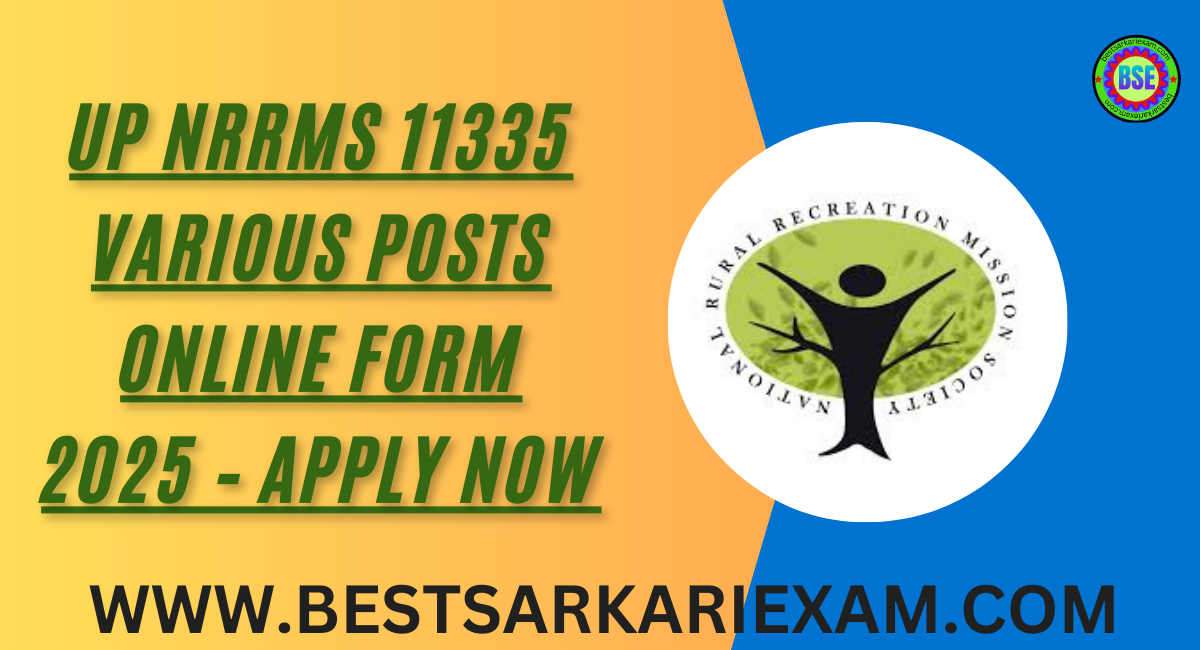 UP NRRMS 11335 Various Posts Online Form 2025